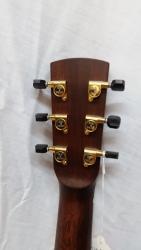 [Huss & Dalton OM Custom Headstock Rear]