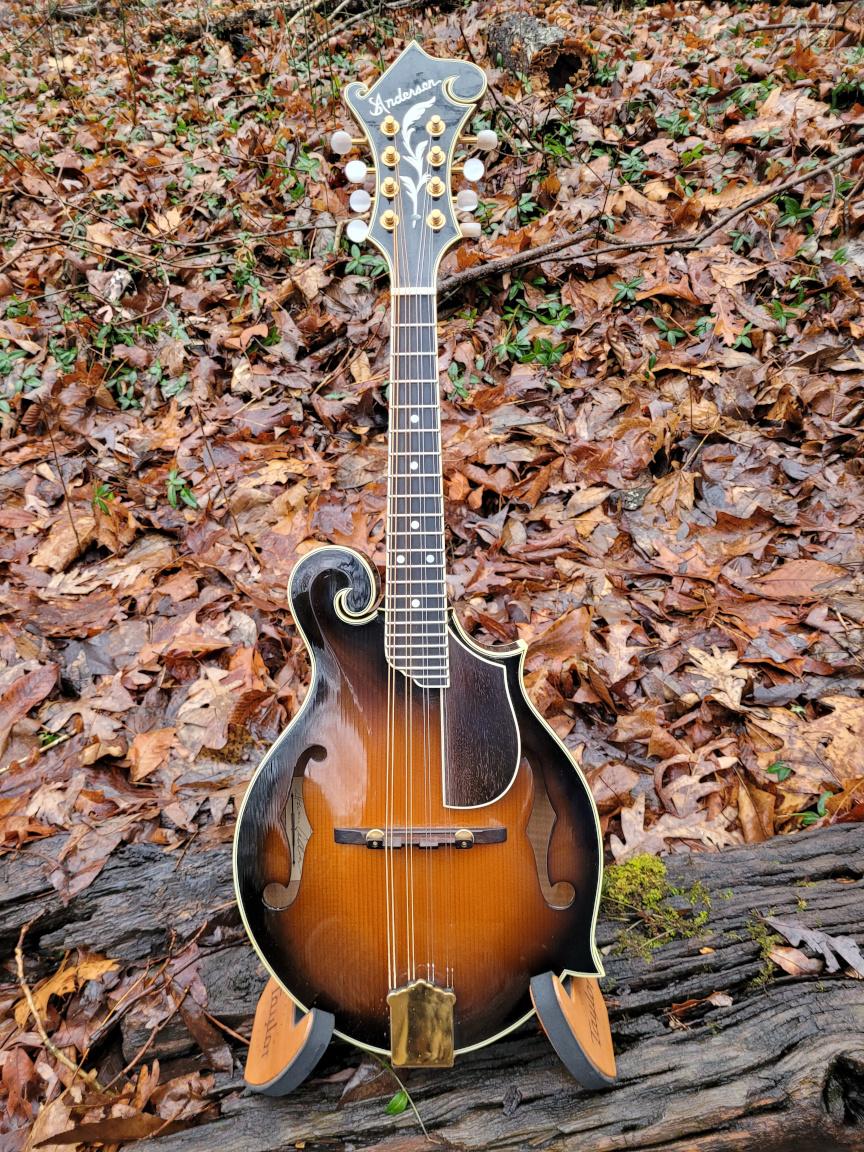 [1992 Andersen F-5 Mandolin Full front]