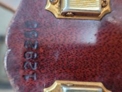 [1963 Gibson Hummingbird Headstock serial]